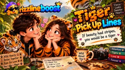 Tiger Pickup Lines