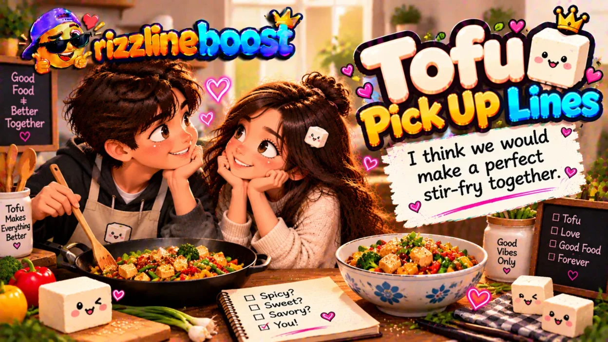 Tofu Pickup Lines