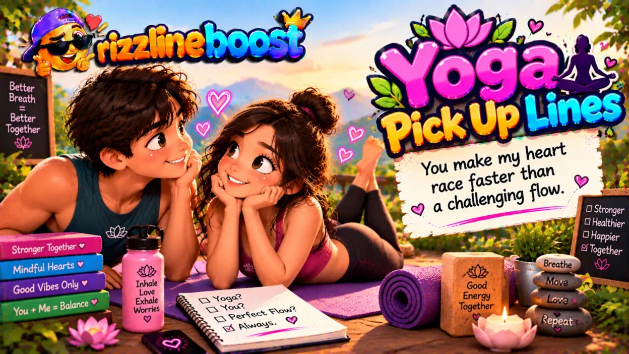 Yoga Pickup Lines